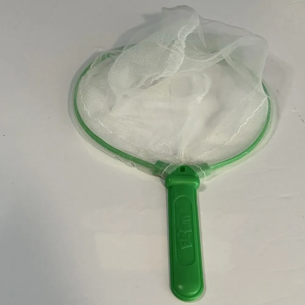 Elefun Replacement Catcher Nets Hasbro 2002 Green & Red Mesh Clean